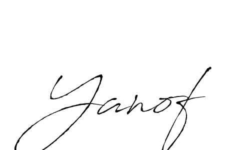 if you are searching for the best signature style for your name Yanof. so please give up your signature search. here we have designed multiple signature styles  using Antro_Vectra. Yanof signature style 6 images and pictures png