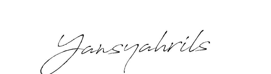 You can use this online signature creator to create a handwritten signature for the name Yansyahrils. This is the best online autograph maker. Yansyahrils signature style 6 images and pictures png