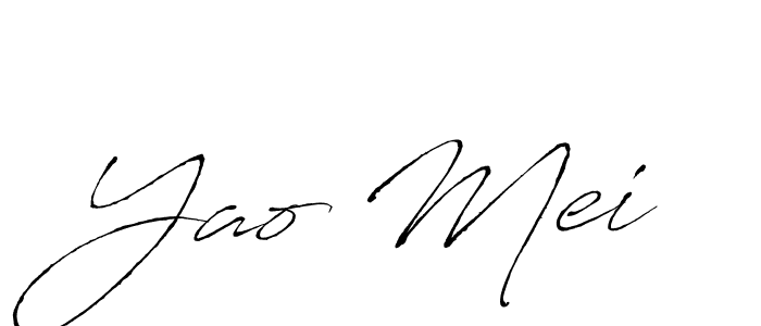 The best way (Antro_Vectra) to make a short signature is to pick only two or three words in your name. The name Yao Mei include a total of six letters. For converting this name. Yao Mei signature style 6 images and pictures png