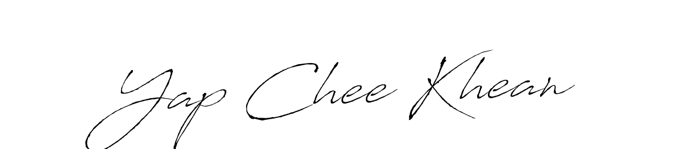 You should practise on your own different ways (Antro_Vectra) to write your name (Yap Chee Khean) in signature. don't let someone else do it for you. Yap Chee Khean signature style 6 images and pictures png