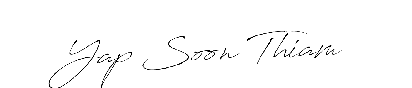 Once you've used our free online signature maker to create your best signature Antro_Vectra style, it's time to enjoy all of the benefits that Yap Soon Thiam name signing documents. Yap Soon Thiam signature style 6 images and pictures png