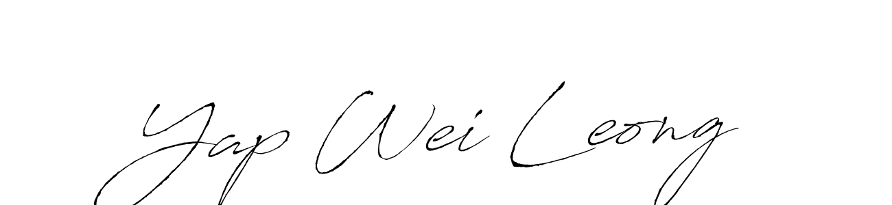 It looks lik you need a new signature style for name Yap Wei Leong. Design unique handwritten (Antro_Vectra) signature with our free signature maker in just a few clicks. Yap Wei Leong signature style 6 images and pictures png