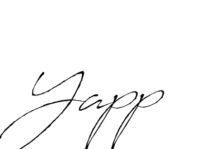 How to make Yapp name signature. Use Antro_Vectra style for creating short signs online. This is the latest handwritten sign. Yapp signature style 6 images and pictures png