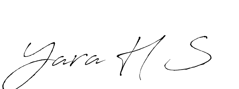 You should practise on your own different ways (Antro_Vectra) to write your name (Yara H S) in signature. don't let someone else do it for you. Yara H S signature style 6 images and pictures png