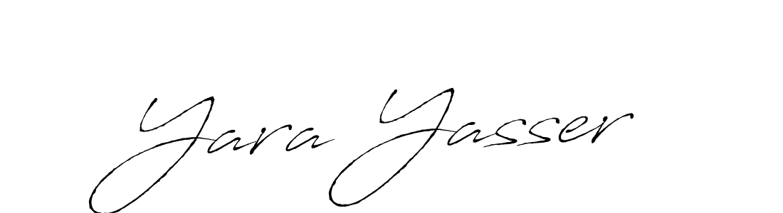 Antro_Vectra is a professional signature style that is perfect for those who want to add a touch of class to their signature. It is also a great choice for those who want to make their signature more unique. Get Yara Yasser name to fancy signature for free. Yara Yasser signature style 6 images and pictures png