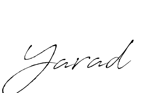 Make a beautiful signature design for name Yarad. With this signature (Antro_Vectra) style, you can create a handwritten signature for free. Yarad signature style 6 images and pictures png