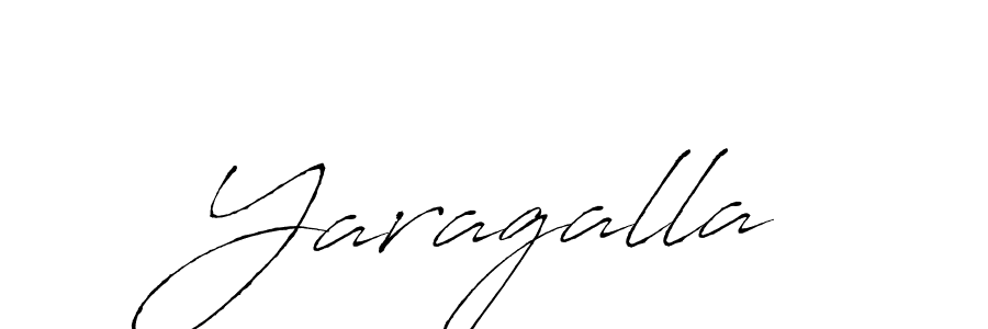 Design your own signature with our free online signature maker. With this signature software, you can create a handwritten (Antro_Vectra) signature for name Yaragalla. Yaragalla signature style 6 images and pictures png