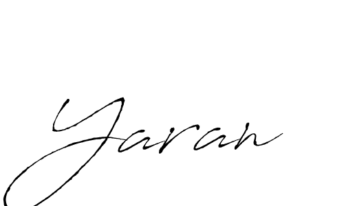 Make a beautiful signature design for name Yaran. With this signature (Antro_Vectra) style, you can create a handwritten signature for free. Yaran signature style 6 images and pictures png