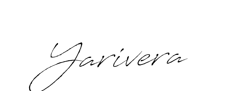 Yarivera stylish signature style. Best Handwritten Sign (Antro_Vectra) for my name. Handwritten Signature Collection Ideas for my name Yarivera. Yarivera signature style 6 images and pictures png