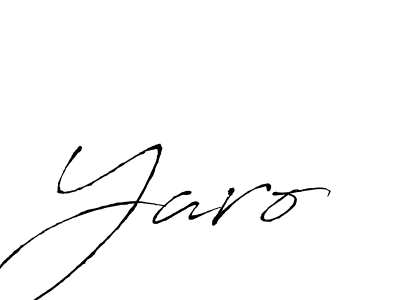 How to make Yaro signature? Antro_Vectra is a professional autograph style. Create handwritten signature for Yaro name. Yaro signature style 6 images and pictures png