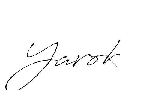How to make Yarok signature? Antro_Vectra is a professional autograph style. Create handwritten signature for Yarok name. Yarok signature style 6 images and pictures png