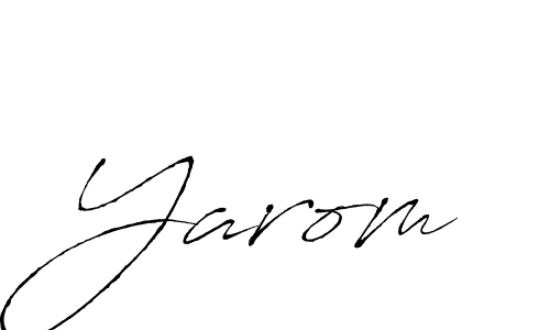 Similarly Antro_Vectra is the best handwritten signature design. Signature creator online .You can use it as an online autograph creator for name Yarom. Yarom signature style 6 images and pictures png