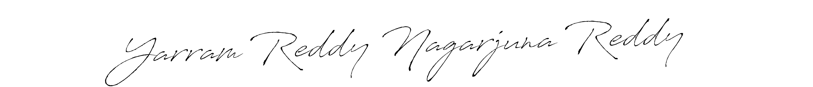 Yarram Reddy Nagarjuna Reddy stylish signature style. Best Handwritten Sign (Antro_Vectra) for my name. Handwritten Signature Collection Ideas for my name Yarram Reddy Nagarjuna Reddy. Yarram Reddy Nagarjuna Reddy signature style 6 images and pictures png