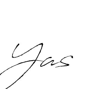 Create a beautiful signature design for name Yas. With this signature (Antro_Vectra) fonts, you can make a handwritten signature for free. Yas signature style 6 images and pictures png