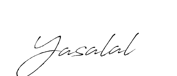 Create a beautiful signature design for name Yasalal. With this signature (Antro_Vectra) fonts, you can make a handwritten signature for free. Yasalal signature style 6 images and pictures png