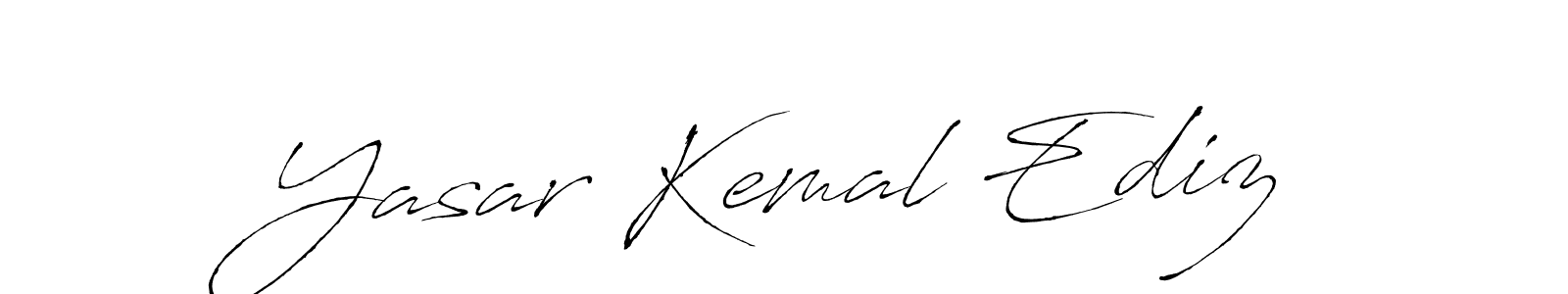 It looks lik you need a new signature style for name Yasar Kemal Ediz. Design unique handwritten (Antro_Vectra) signature with our free signature maker in just a few clicks. Yasar Kemal Ediz signature style 6 images and pictures png