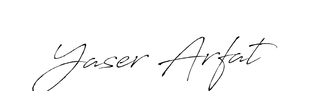 Also we have Yaser Arfat name is the best signature style. Create professional handwritten signature collection using Antro_Vectra autograph style. Yaser Arfat signature style 6 images and pictures png
