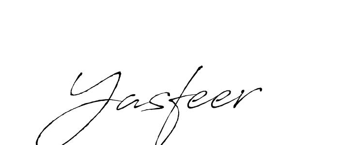 Yasfeer stylish signature style. Best Handwritten Sign (Antro_Vectra) for my name. Handwritten Signature Collection Ideas for my name Yasfeer. Yasfeer signature style 6 images and pictures png