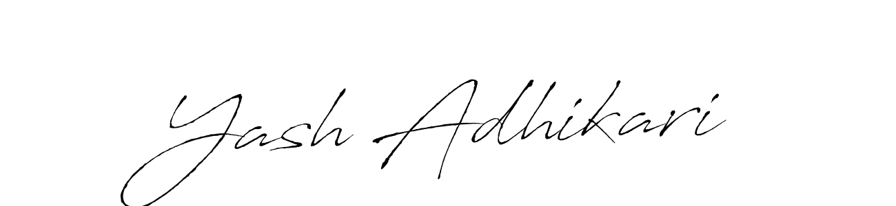 Similarly Antro_Vectra is the best handwritten signature design. Signature creator online .You can use it as an online autograph creator for name Yash Adhikari. Yash Adhikari signature style 6 images and pictures png