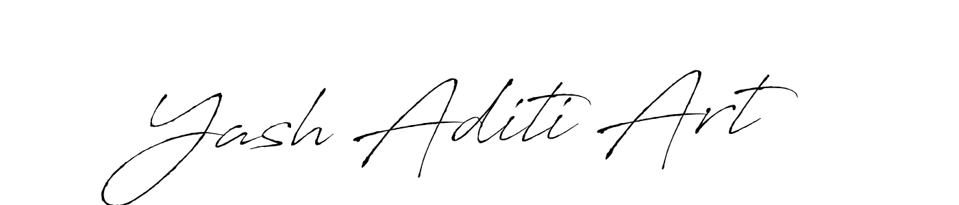 Similarly Antro_Vectra is the best handwritten signature design. Signature creator online .You can use it as an online autograph creator for name Yash Aditi Art. Yash Aditi Art signature style 6 images and pictures png