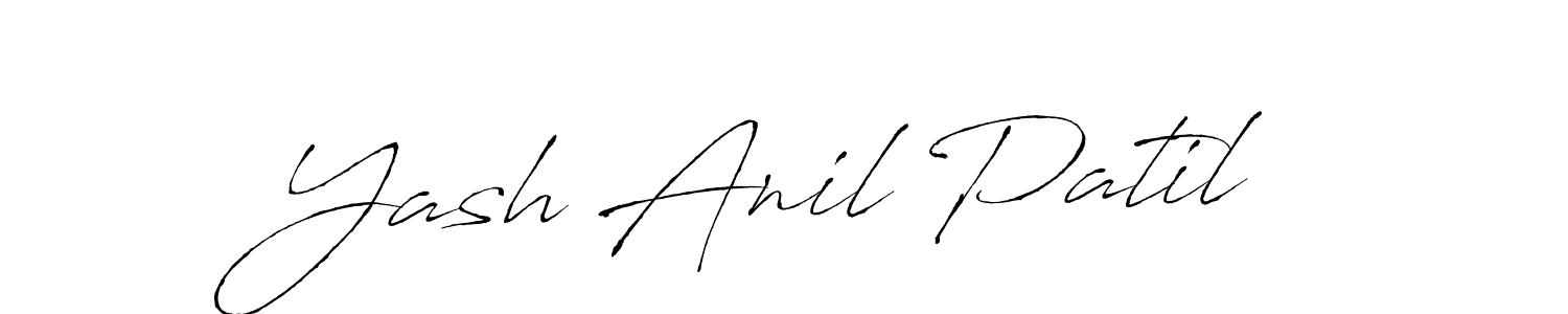 Also we have Yash Anil Patil name is the best signature style. Create professional handwritten signature collection using Antro_Vectra autograph style. Yash Anil Patil signature style 6 images and pictures png