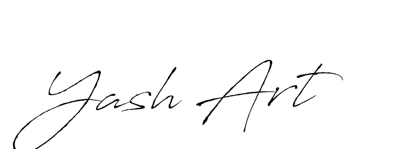 Yash Art stylish signature style. Best Handwritten Sign (Antro_Vectra) for my name. Handwritten Signature Collection Ideas for my name Yash Art. Yash Art signature style 6 images and pictures png