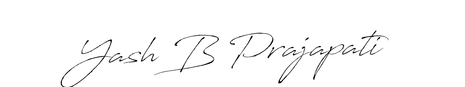 The best way (Antro_Vectra) to make a short signature is to pick only two or three words in your name. The name Yash B Prajapati include a total of six letters. For converting this name. Yash B Prajapati signature style 6 images and pictures png