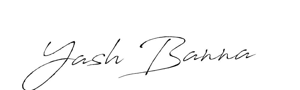 You should practise on your own different ways (Antro_Vectra) to write your name (Yash Banna) in signature. don't let someone else do it for you. Yash Banna signature style 6 images and pictures png