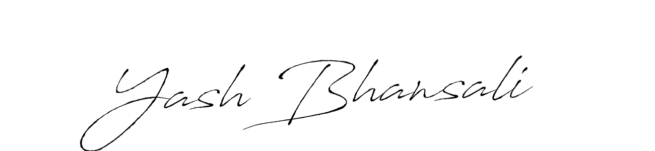 Use a signature maker to create a handwritten signature online. With this signature software, you can design (Antro_Vectra) your own signature for name Yash Bhansali. Yash Bhansali signature style 6 images and pictures png