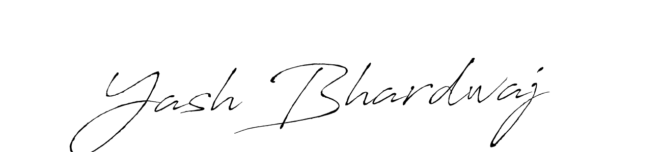 Create a beautiful signature design for name Yash Bhardwaj. With this signature (Antro_Vectra) fonts, you can make a handwritten signature for free. Yash Bhardwaj signature style 6 images and pictures png