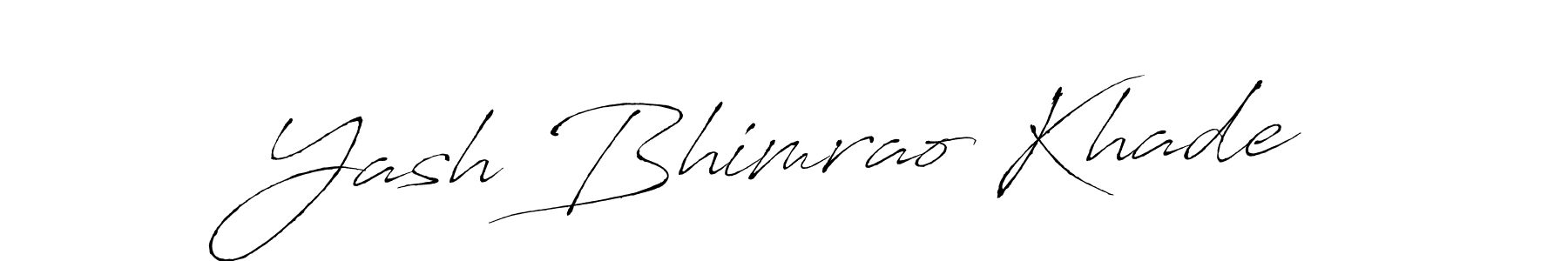 Once you've used our free online signature maker to create your best signature Antro_Vectra style, it's time to enjoy all of the benefits that Yash Bhimrao Khade name signing documents. Yash Bhimrao Khade signature style 6 images and pictures png