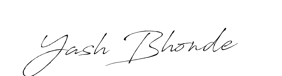 It looks lik you need a new signature style for name Yash Bhonde. Design unique handwritten (Antro_Vectra) signature with our free signature maker in just a few clicks. Yash Bhonde signature style 6 images and pictures png