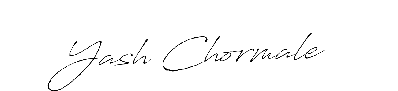 Once you've used our free online signature maker to create your best signature Antro_Vectra style, it's time to enjoy all of the benefits that Yash Chormale name signing documents. Yash Chormale signature style 6 images and pictures png