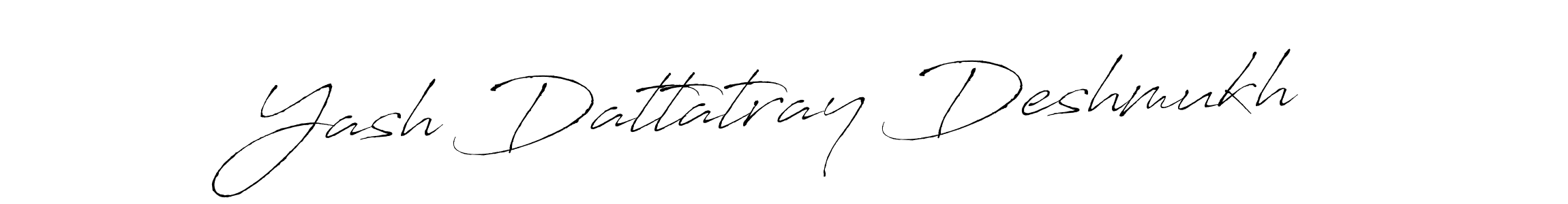 How to make Yash Dattatray Deshmukh signature? Antro_Vectra is a professional autograph style. Create handwritten signature for Yash Dattatray Deshmukh name. Yash Dattatray Deshmukh signature style 6 images and pictures png