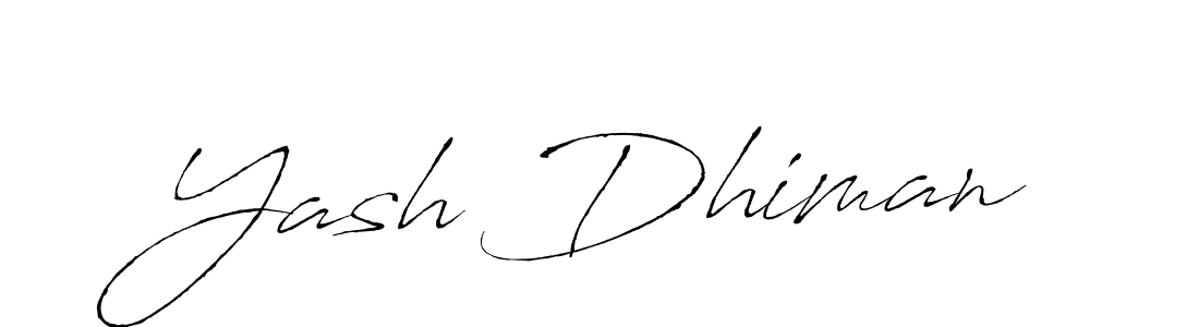 Similarly Antro_Vectra is the best handwritten signature design. Signature creator online .You can use it as an online autograph creator for name Yash Dhiman. Yash Dhiman signature style 6 images and pictures png