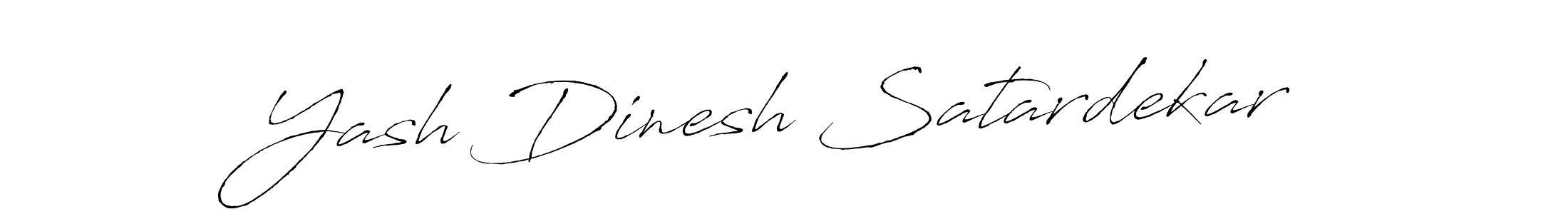 This is the best signature style for the Yash Dinesh Satardekar name. Also you like these signature font (Antro_Vectra). Mix name signature. Yash Dinesh Satardekar signature style 6 images and pictures png