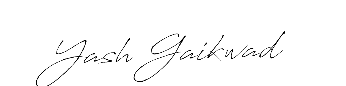 Also we have Yash Gaikwad name is the best signature style. Create professional handwritten signature collection using Antro_Vectra autograph style. Yash Gaikwad signature style 6 images and pictures png