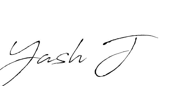 How to make Yash J name signature. Use Antro_Vectra style for creating short signs online. This is the latest handwritten sign. Yash J signature style 6 images and pictures png