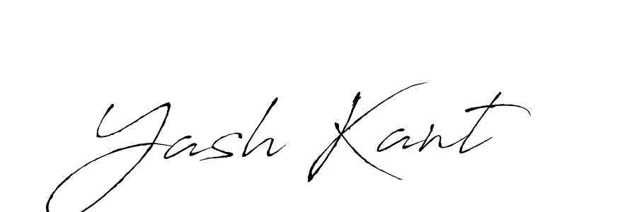 Create a beautiful signature design for name Yash Kant. With this signature (Antro_Vectra) fonts, you can make a handwritten signature for free. Yash Kant signature style 6 images and pictures png