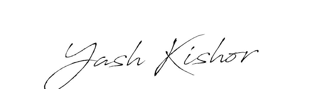 Make a short Yash Kishor signature style. Manage your documents anywhere anytime using Antro_Vectra. Create and add eSignatures, submit forms, share and send files easily. Yash Kishor signature style 6 images and pictures png