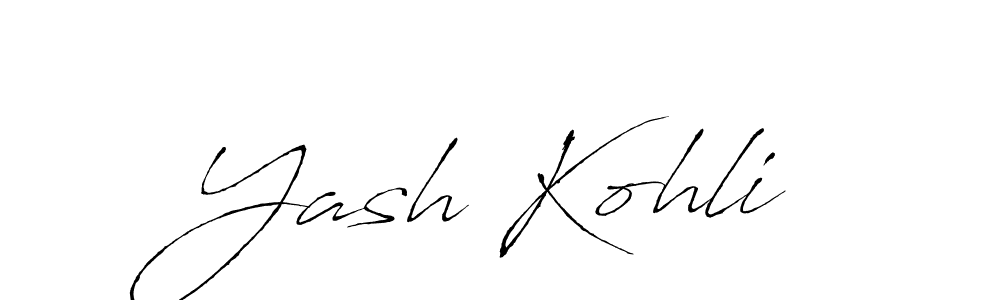 This is the best signature style for the Yash Kohli name. Also you like these signature font (Antro_Vectra). Mix name signature. Yash Kohli signature style 6 images and pictures png