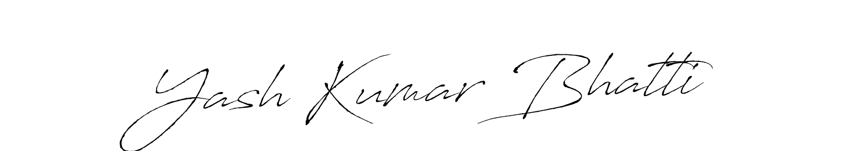 Also we have Yash Kumar Bhatti name is the best signature style. Create professional handwritten signature collection using Antro_Vectra autograph style. Yash Kumar Bhatti signature style 6 images and pictures png