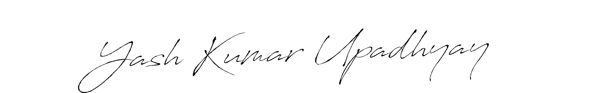 Antro_Vectra is a professional signature style that is perfect for those who want to add a touch of class to their signature. It is also a great choice for those who want to make their signature more unique. Get Yash Kumar Upadhyay name to fancy signature for free. Yash Kumar Upadhyay signature style 6 images and pictures png
