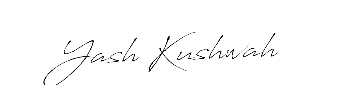 Also we have Yash Kushwah name is the best signature style. Create professional handwritten signature collection using Antro_Vectra autograph style. Yash Kushwah signature style 6 images and pictures png