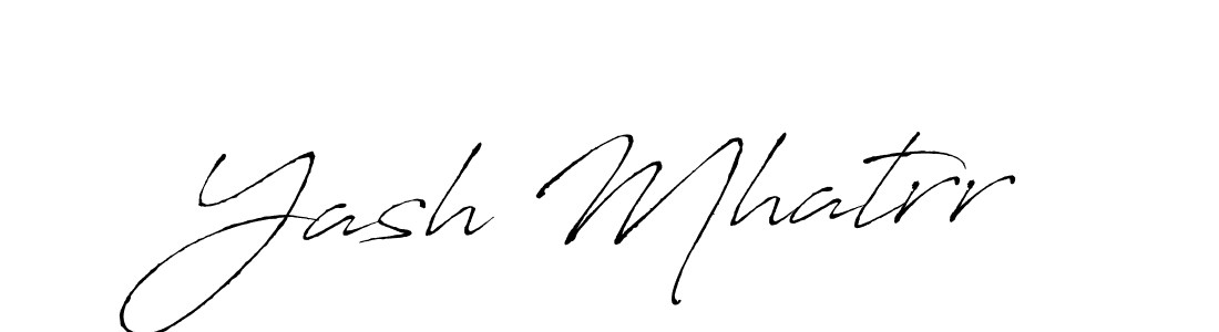 Make a short Yash Mhatrr signature style. Manage your documents anywhere anytime using Antro_Vectra. Create and add eSignatures, submit forms, share and send files easily. Yash Mhatrr signature style 6 images and pictures png