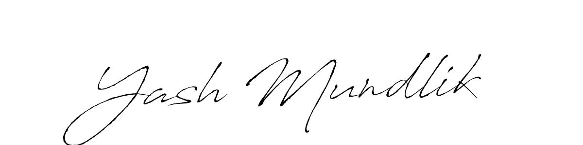 if you are searching for the best signature style for your name Yash Mundlik. so please give up your signature search. here we have designed multiple signature styles  using Antro_Vectra. Yash Mundlik signature style 6 images and pictures png