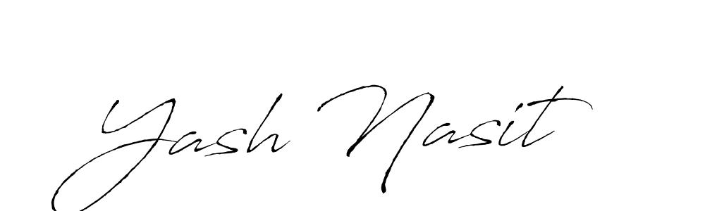 Also we have Yash Nasit name is the best signature style. Create professional handwritten signature collection using Antro_Vectra autograph style. Yash Nasit signature style 6 images and pictures png