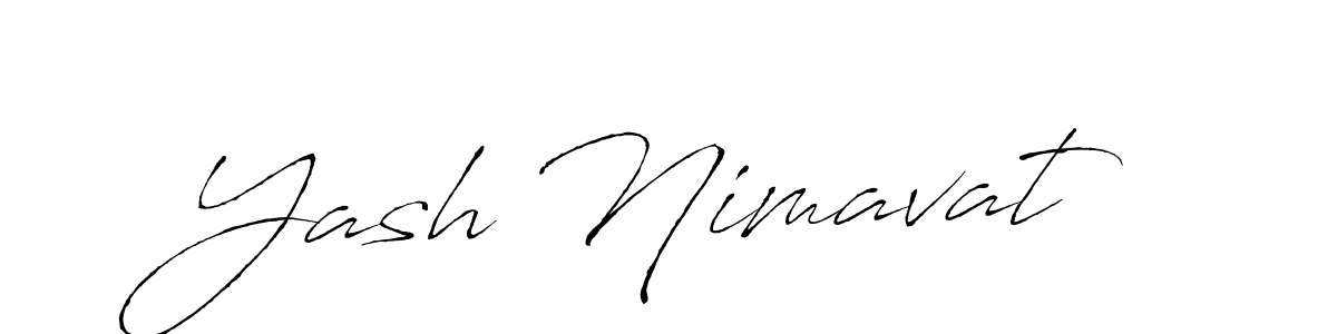 You can use this online signature creator to create a handwritten signature for the name Yash Nimavat. This is the best online autograph maker. Yash Nimavat signature style 6 images and pictures png