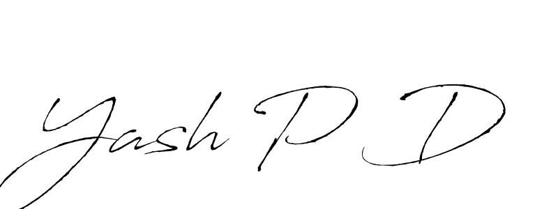 How to Draw Yash P D signature style? Antro_Vectra is a latest design signature styles for name Yash P D. Yash P D signature style 6 images and pictures png