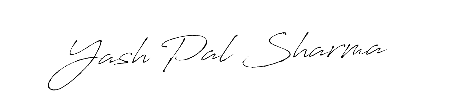 Make a beautiful signature design for name Yash Pal Sharma. With this signature (Antro_Vectra) style, you can create a handwritten signature for free. Yash Pal Sharma signature style 6 images and pictures png